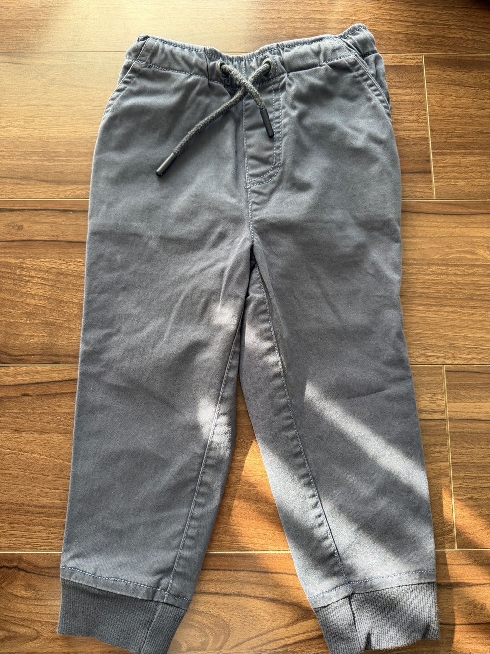Men's Gray Drawstring Jogger Pants 2T